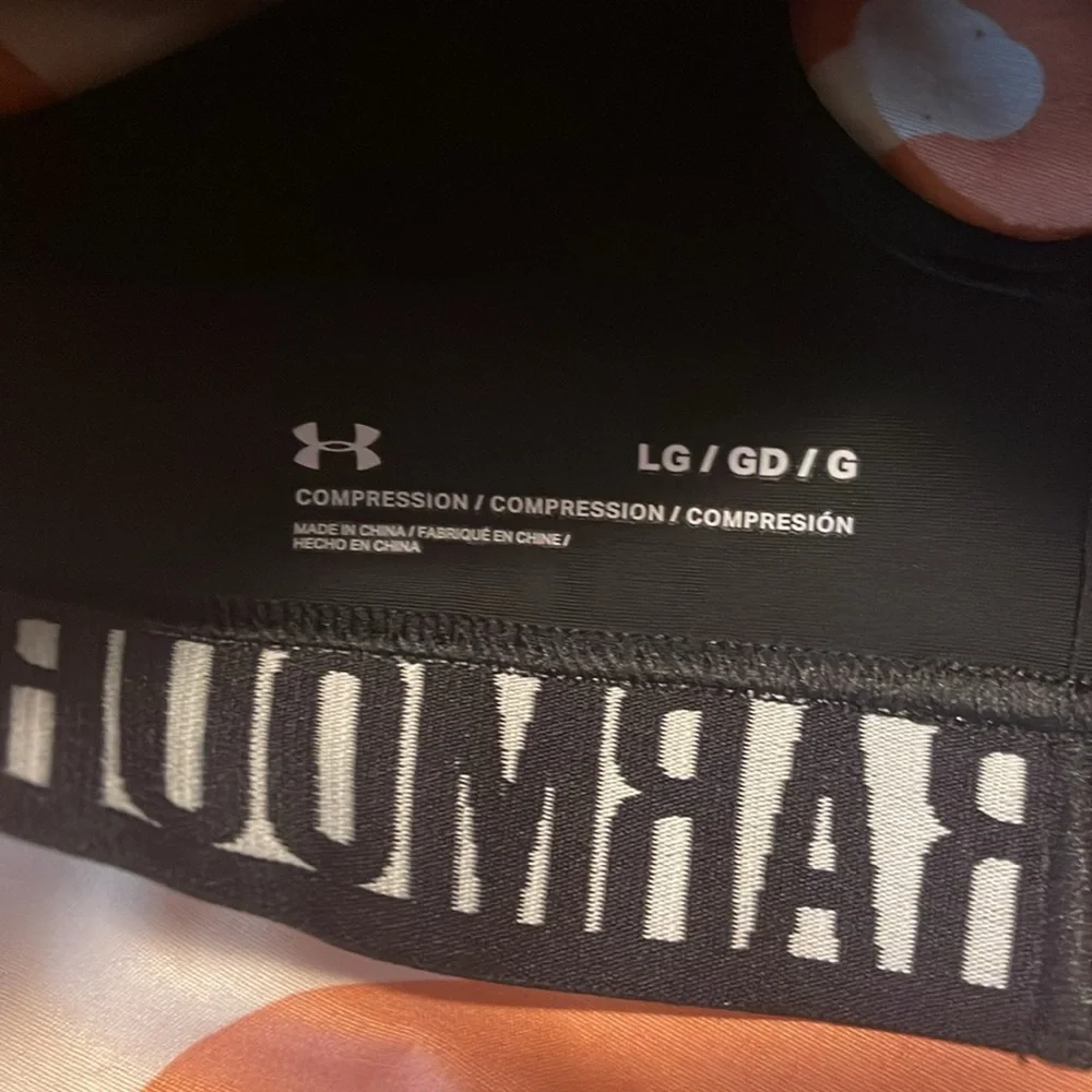 Under Armour Mid Crossback Sports Bra size L - Picture 5 of 5